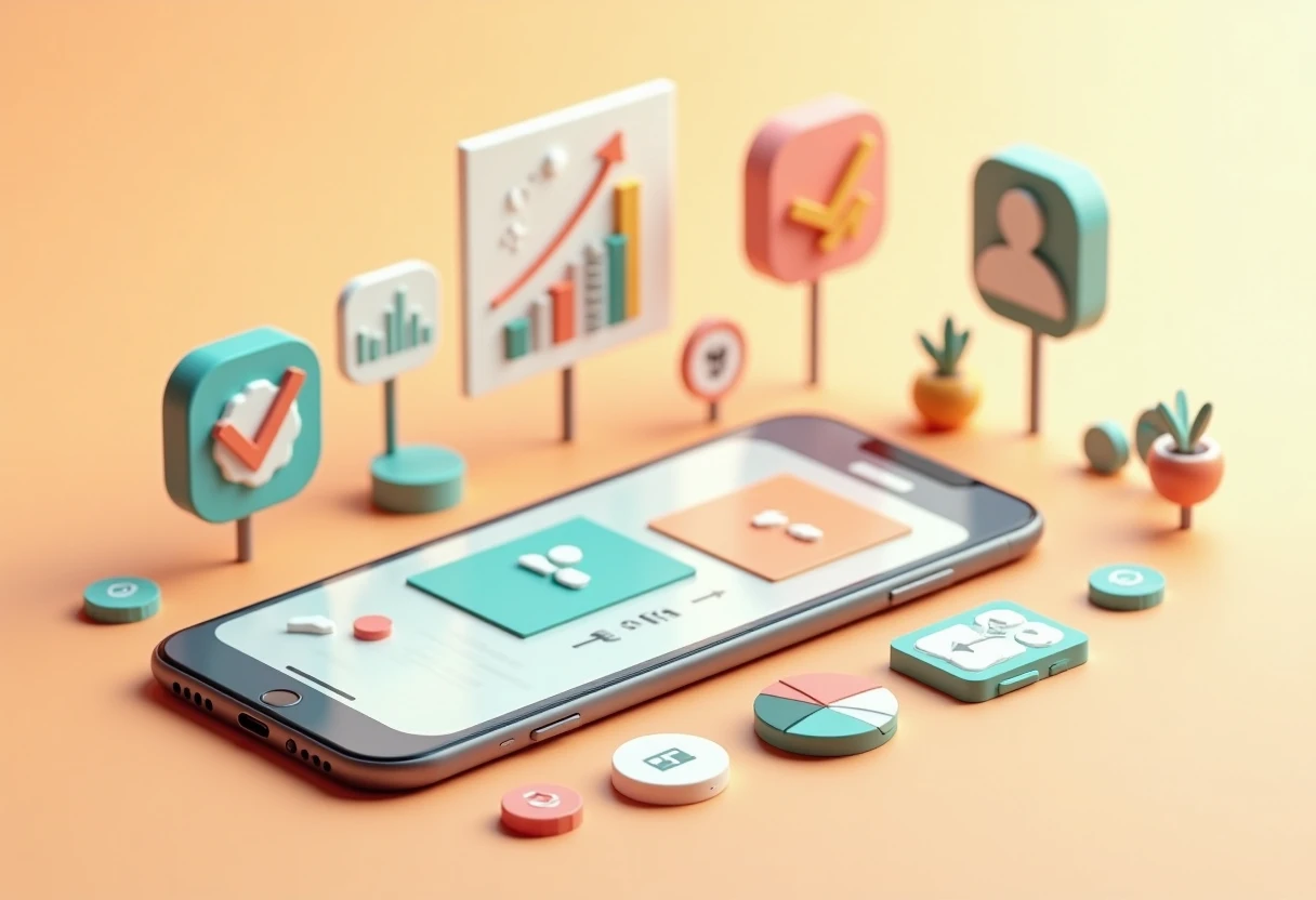 Illustration d'applications de gestion financière