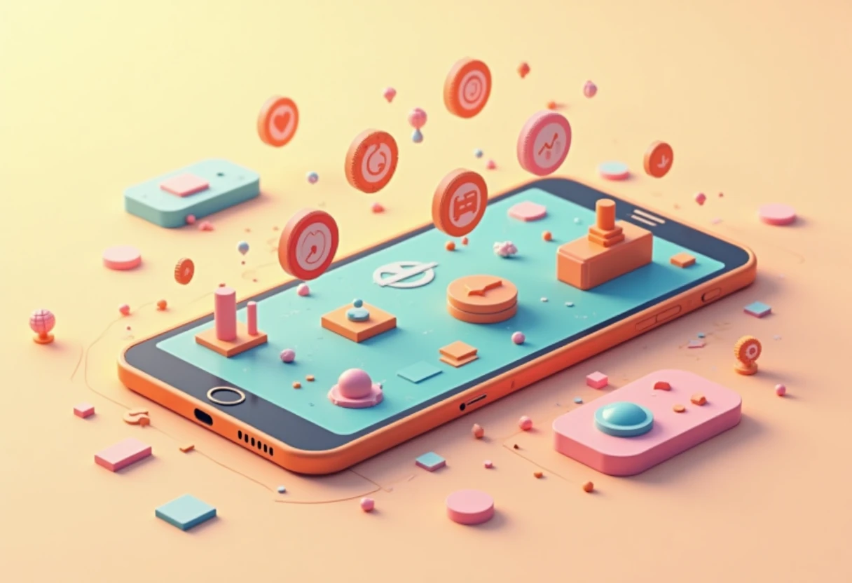 Appikoner för hälso- och fitnessappar