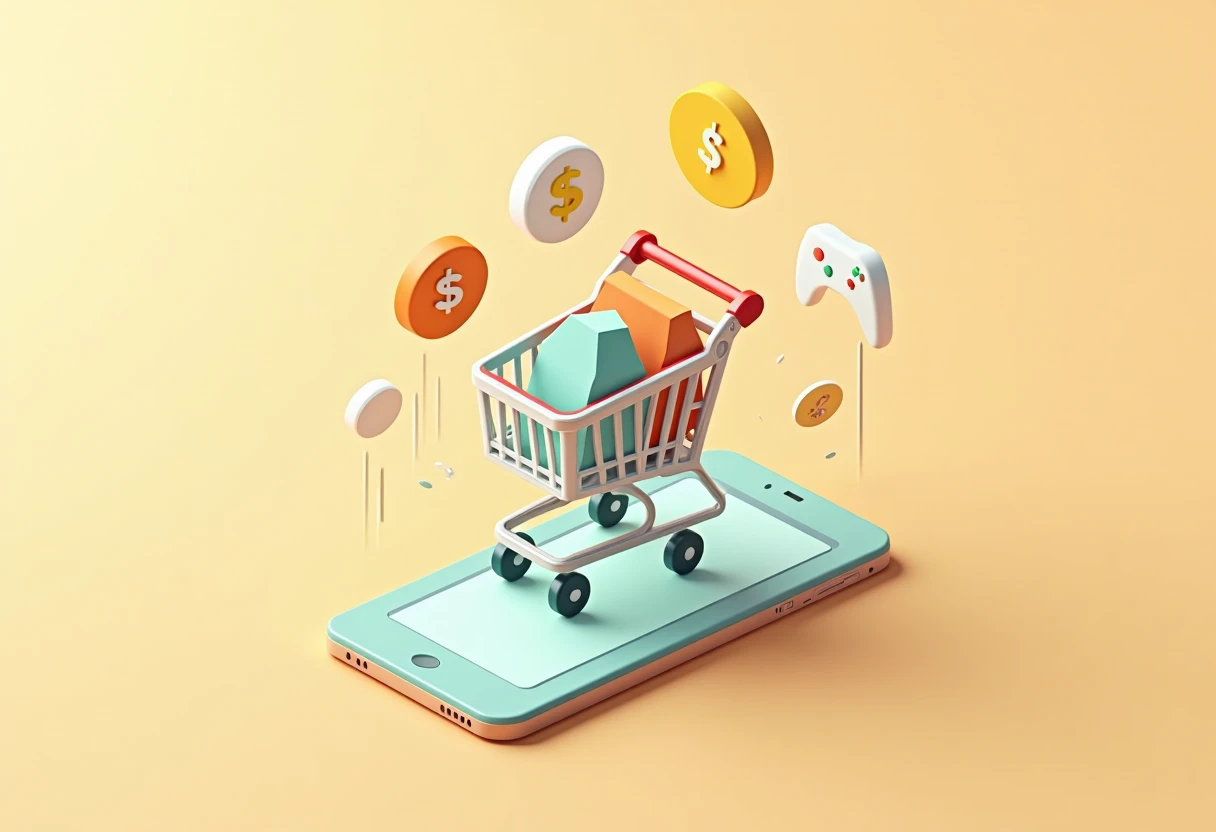 Digital representation of shopping myths