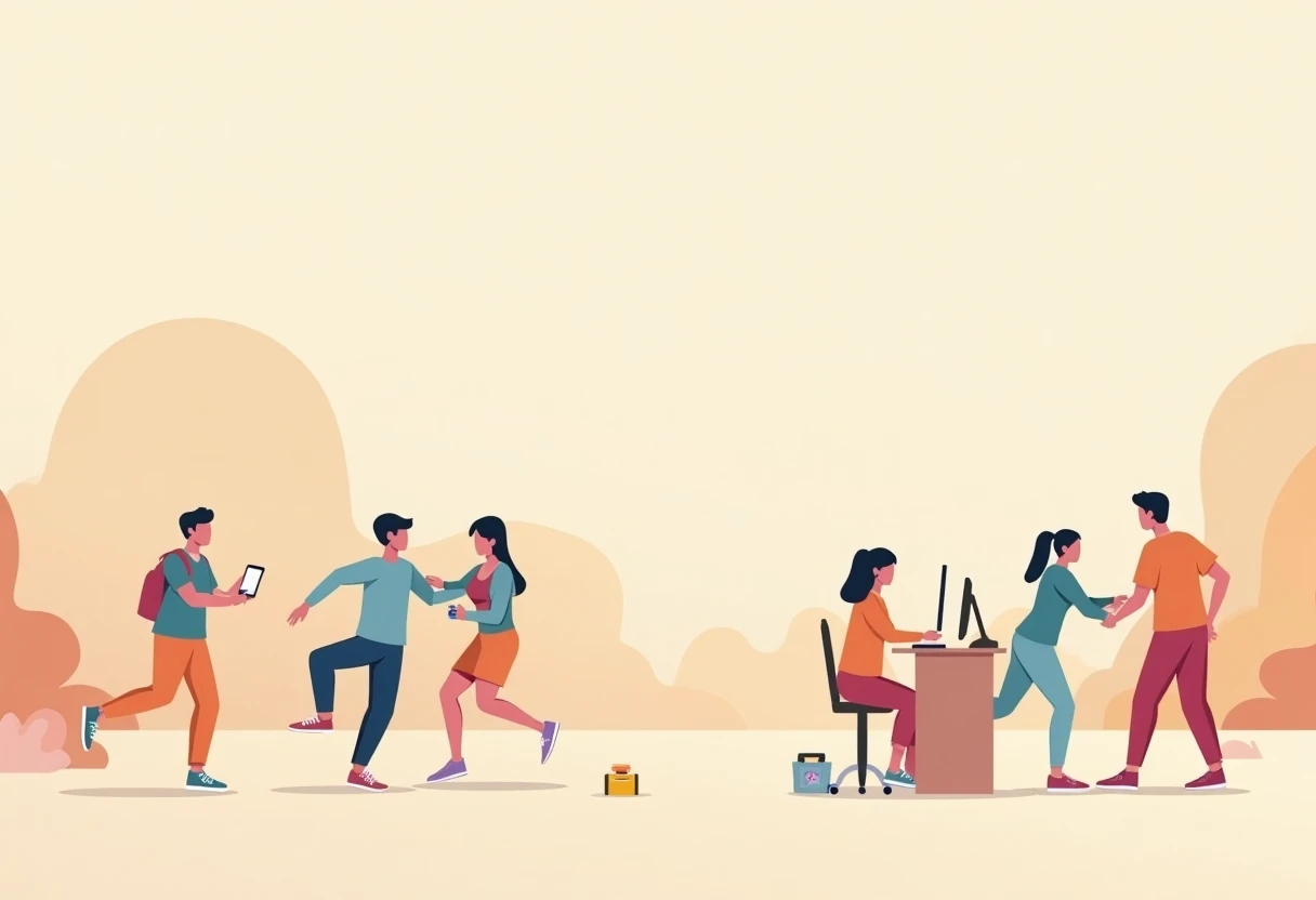 Illustration d'applications de fitness avancées