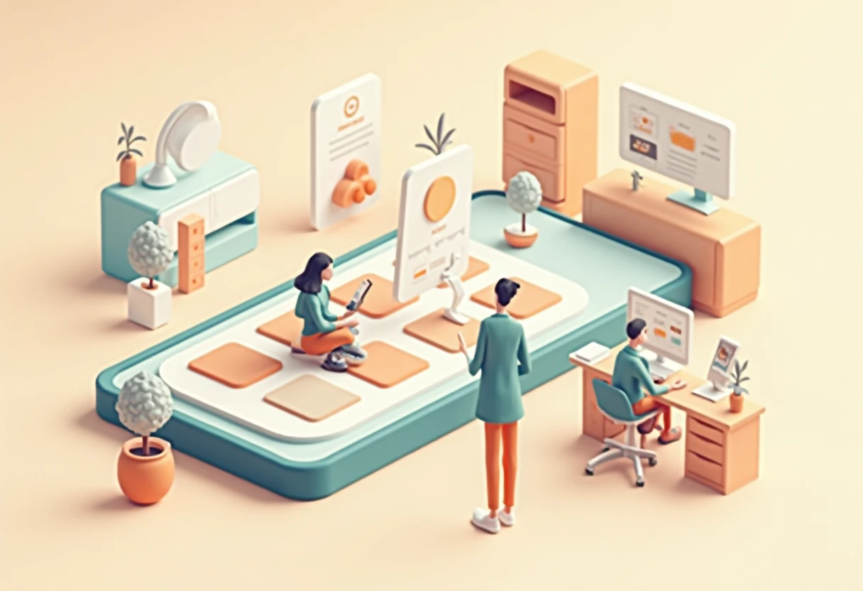 Concepts d'achat de meubles