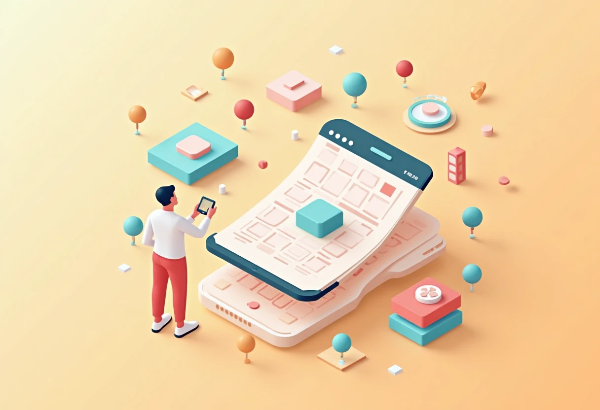 Icônes d'applications de shopping
