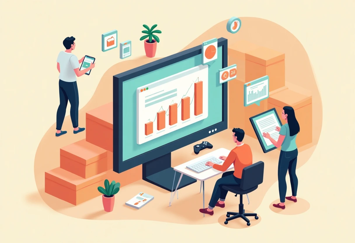 Storage management illustration