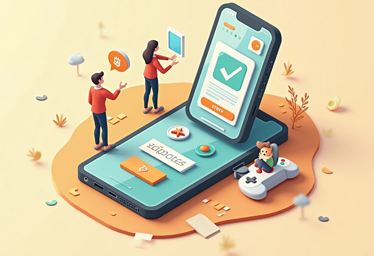 Variety of story-driven mobile games