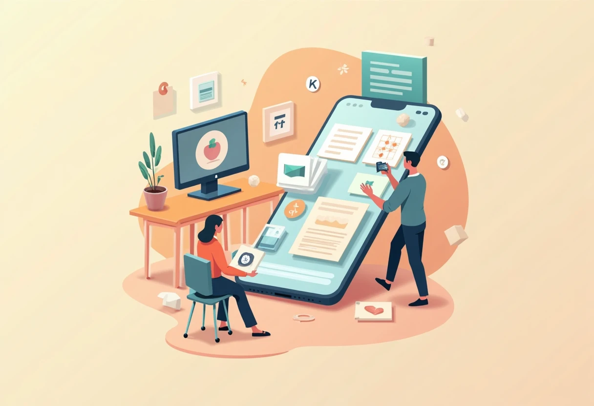 توضيح لتطبيقات الهاتف المحمول