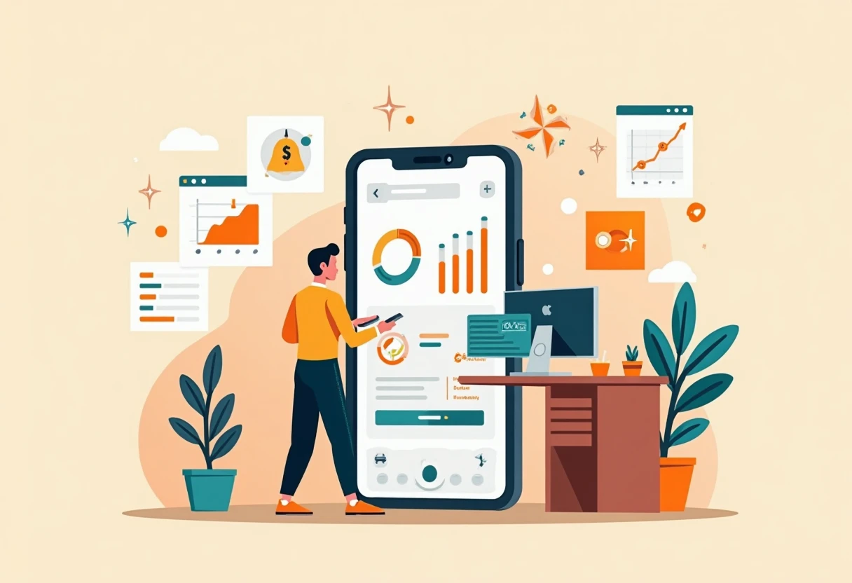 Using a fitness app
