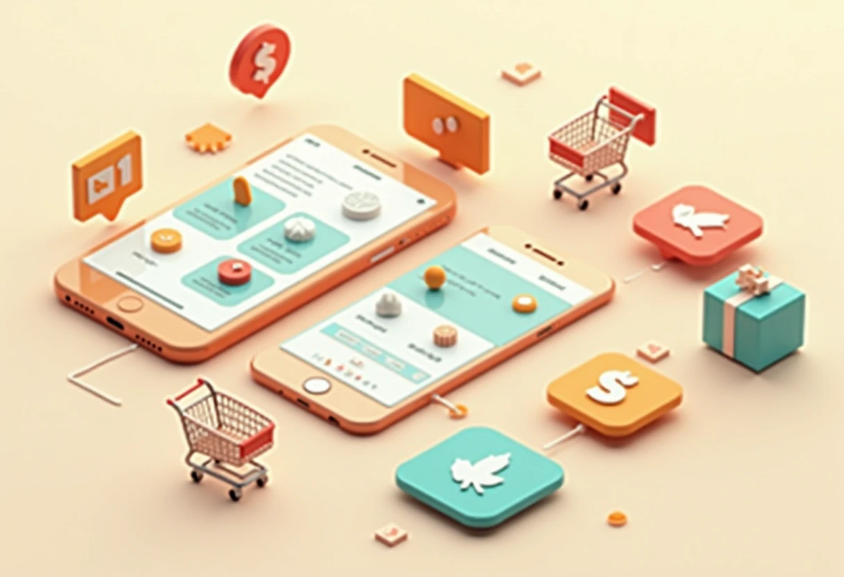 Representação de apps de descontos