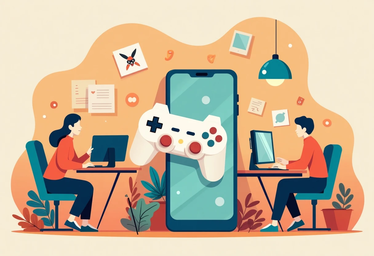 Creative horror mobile game