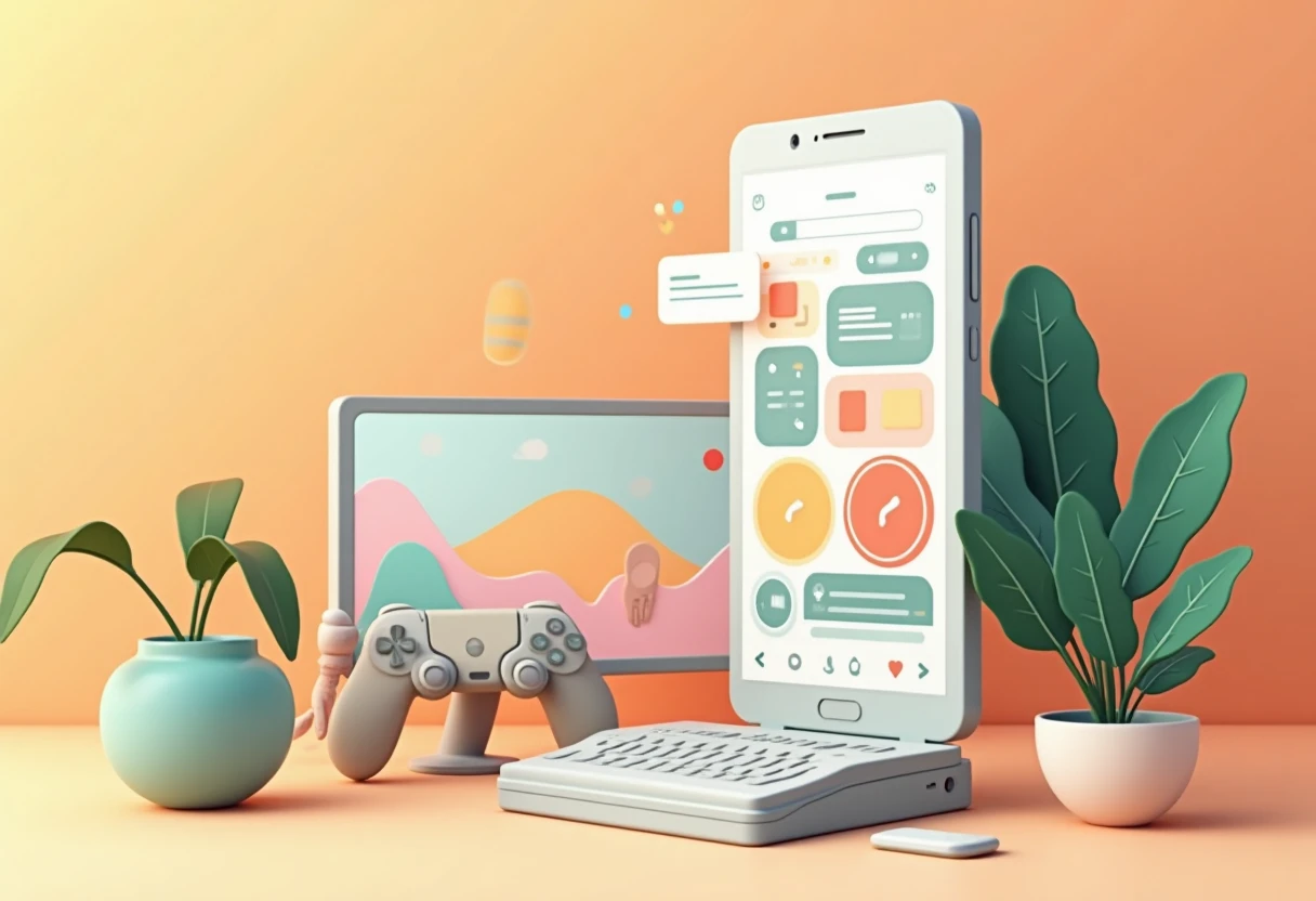 Premium app interface
