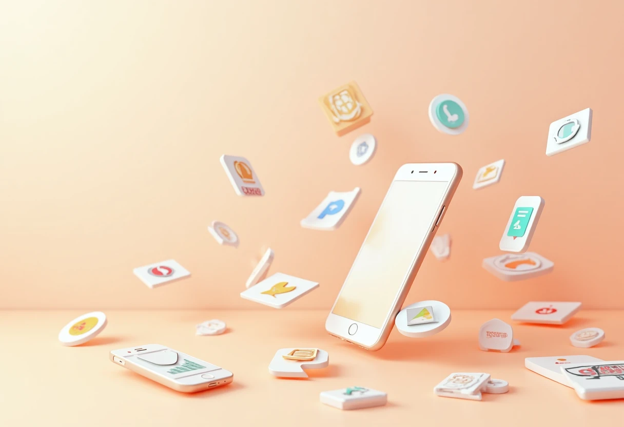 Wellness and fitness app icons