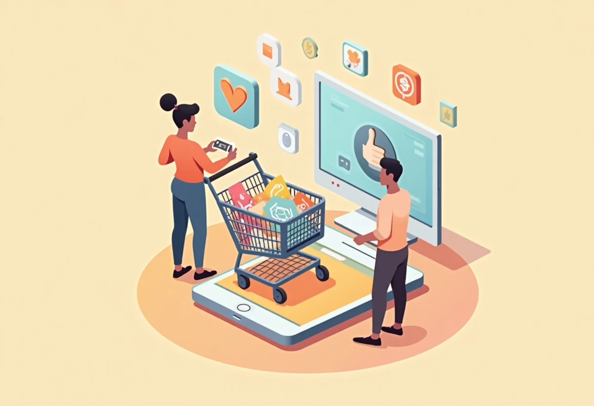 Illustration of discounts and freebies